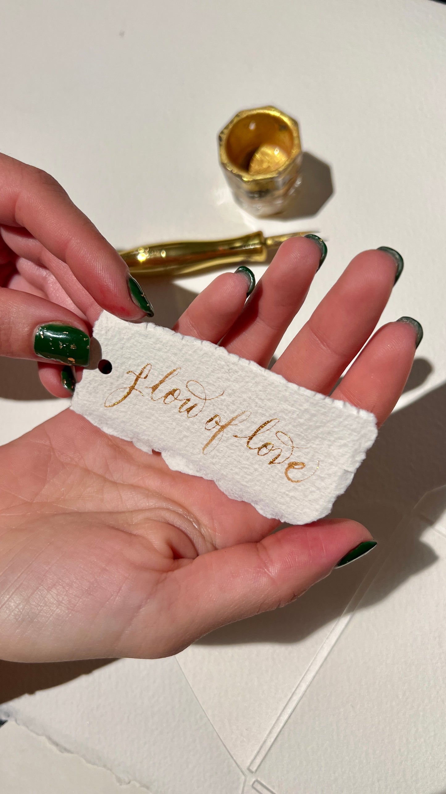 Calligraphy & Candle Design Workshop: (Self) Love & Intention | 12.02 (Sun) | Caesarea, IL